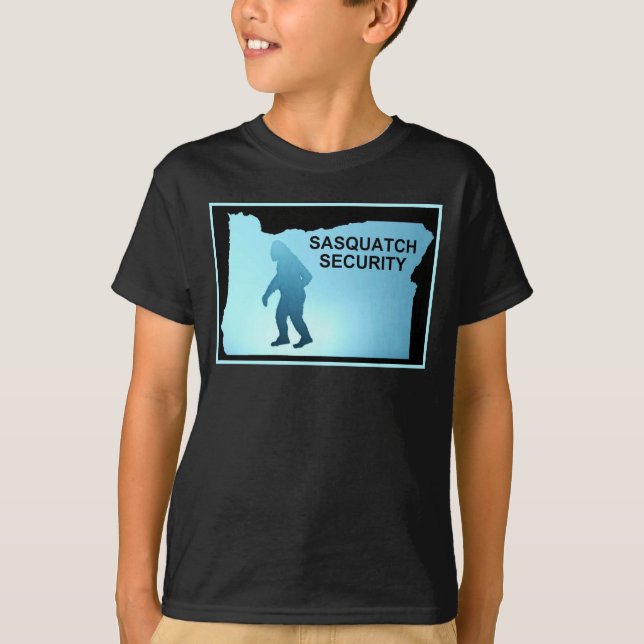 Camiseta Segurança Sasquatch - Oregon (Frente)