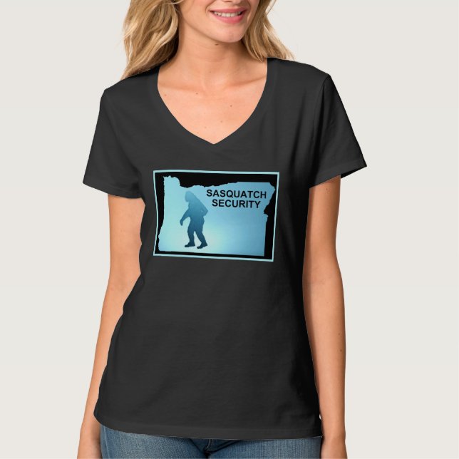 Camiseta Segurança Sasquatch - Oregon (Frente)