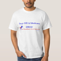 Segurança social & Grog de Medicare! Peso T do
