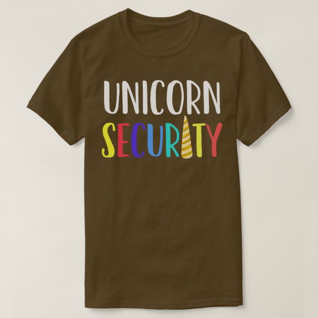 Camiseta Segurança Unicorn (Frente do Design)