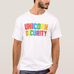 Camiseta Segurança Unicórnio Halloween