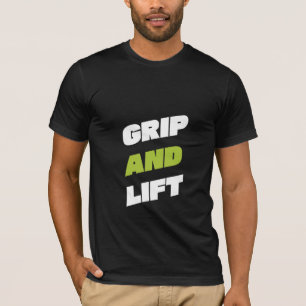 Camiseta Segure E Levante - T-Shirt De Gym