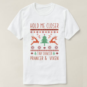 Camiseta Segure-me mais perto dançarino minúsculo saltitant
