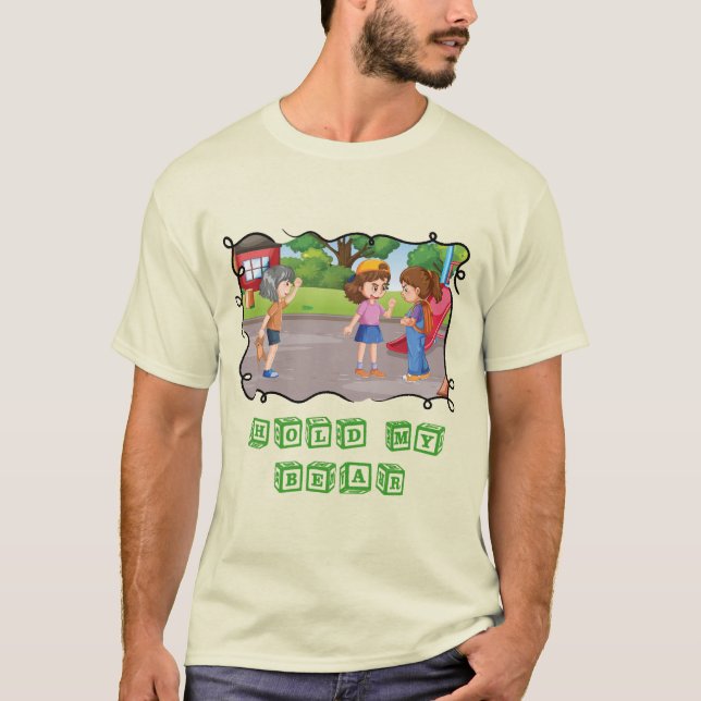 Camiseta Segure Meu Urso (Frente)