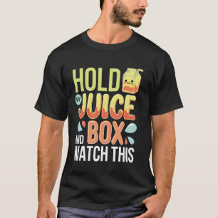 Camiseta Segure Minha Caixa de Suco E Veja Isso
