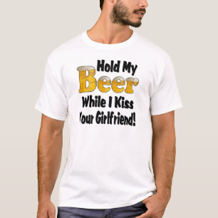 Camiseta Segure Minha Cerveja Beije Sua Namorada Dito Diver