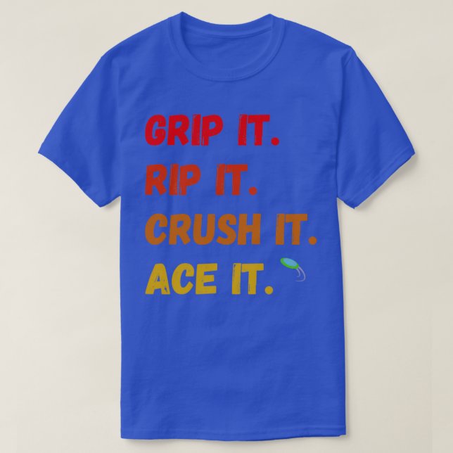 Camiseta Segure-O Esmagando-O Ace-O (Frente do Design)