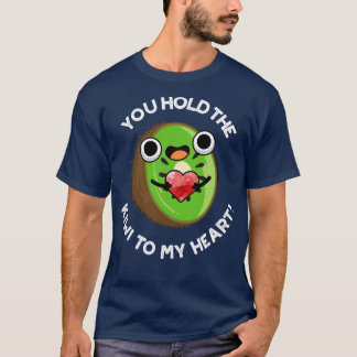 Camiseta Segure O Kiwi No Meu Coração, Fruta Bonita.