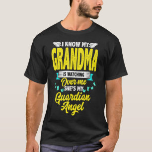 Camiseta Sei que a minha avó está a vigiar a minha Guarda