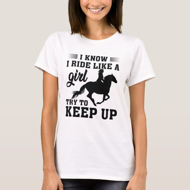 Camiseta Sei Que Ando Como Uma Garota Tentando Continuar. (Frente)