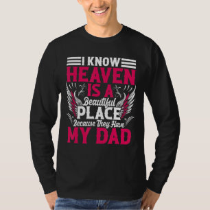 Camiseta Sei Que O Céu É Um Lugar Bela Porque Eles...