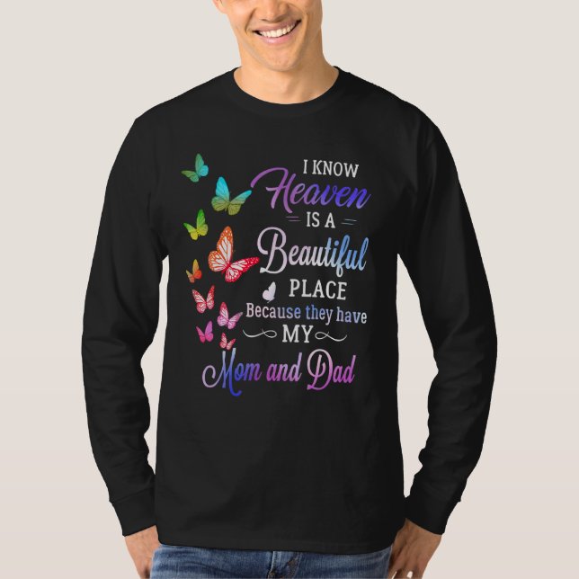 Camiseta Sei Que O Céu É Um Lugar Bonito. (Frente)