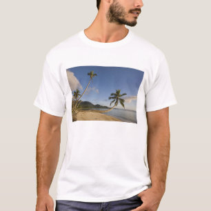 Camiseta Seicheles, Ilha Mahe, palma horizontal,