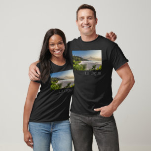 Camiseta Seicheles La Digue Sunset Beach Souvenir