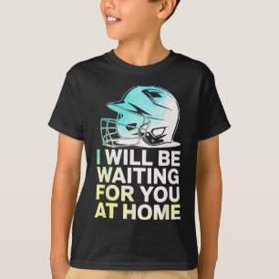 Camiseta Seil Estarei Esperando Por Você Em Casa Funny Soft