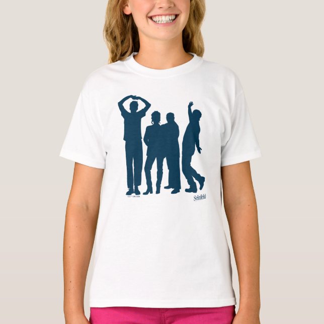 Camiseta Seinfeld | Gráfico Silhouette Group (Frente)