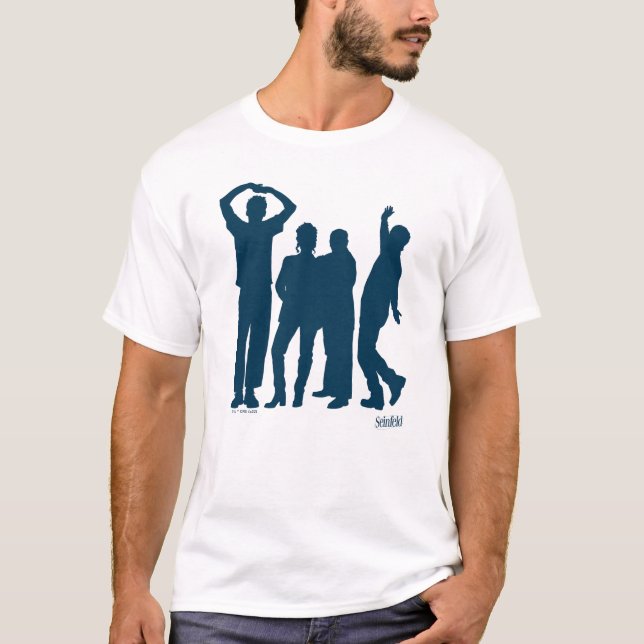 Camiseta Seinfeld | Gráfico Silhouette Group (Frente)