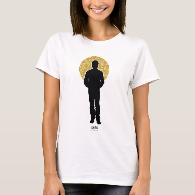 Camiseta Seinfeld | Jerry Seinfeld Silhouette (Frente)