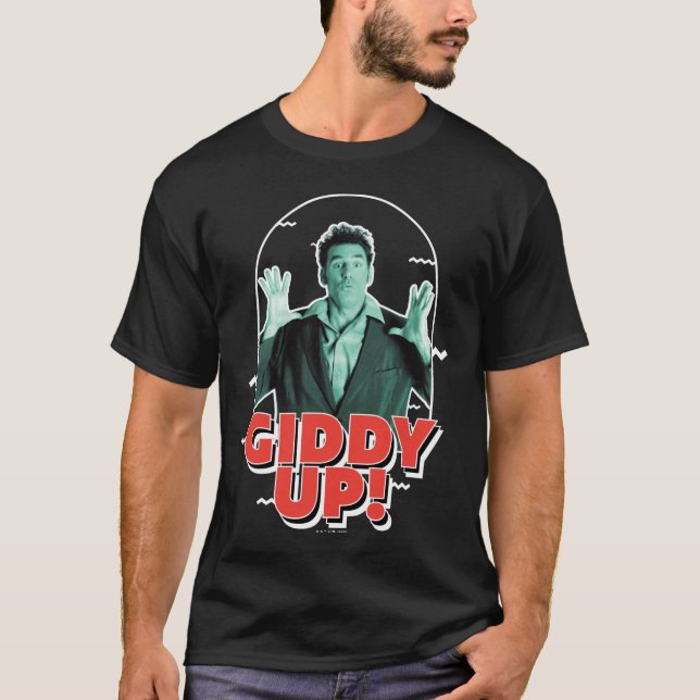 Camiseta Seinfeld | Kramer - Giddy Up! (Frente)