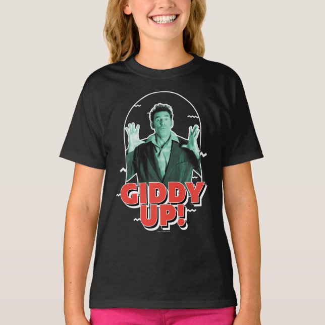 Camiseta Seinfeld | Kramer - Giddy Up! (Frente)