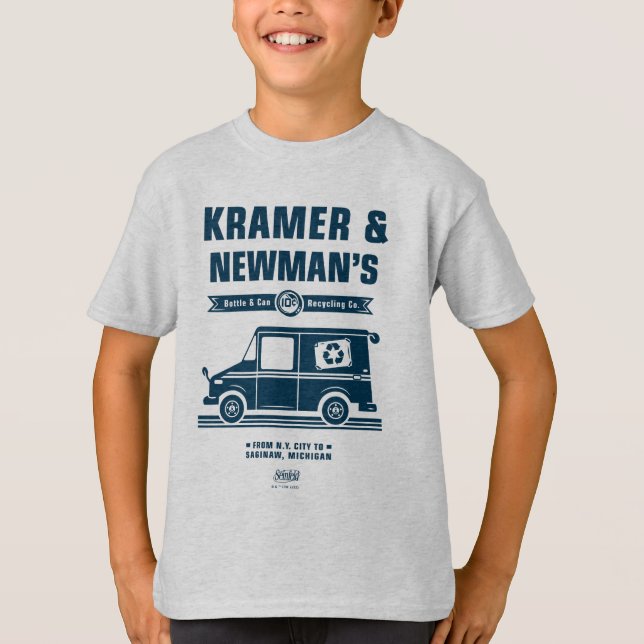 Camiseta Seinfeld | Kramer & Newman's Reciclagem Co. (Frente)