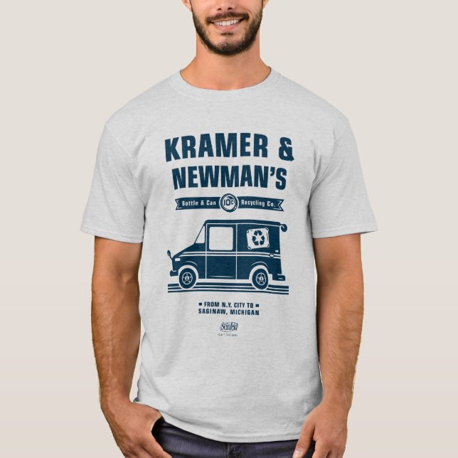 Camiseta Seinfeld | Kramer & Newman's Reciclagem Co. (Frente)