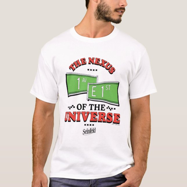 Camiseta Seinfeld | O Nexo do Universo (Frente)