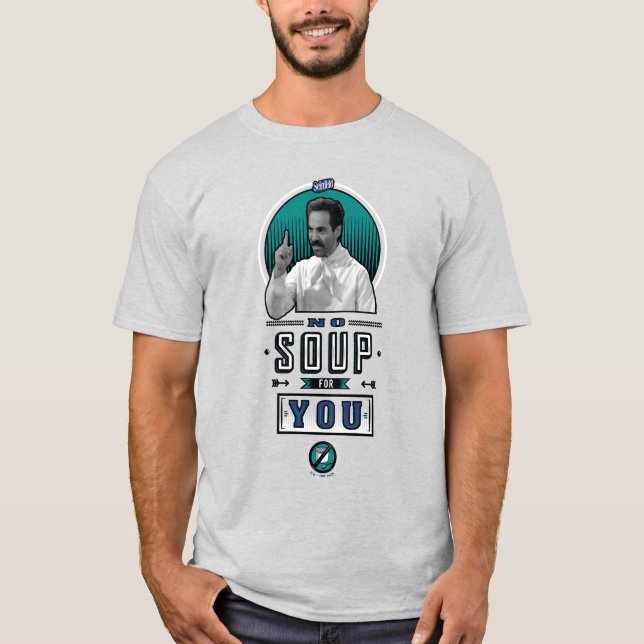 Camiseta Seinfeld | Sem Sopa Para Você Gráfico (Frente)