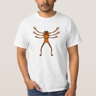 Camiseta Seis Creeper dos braços