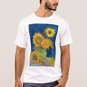 Camiseta Seis girassóis, Van Gogh