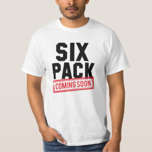 Camiseta Seis pacotes chegando em breve