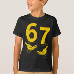 Camiseta Seis Sete 67 6 7 Crianças 67 Adolescentes Meninos