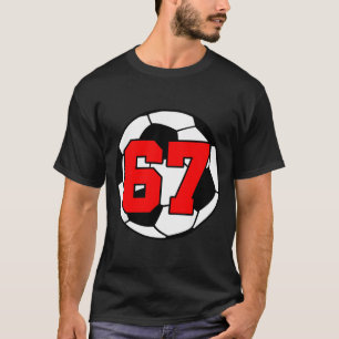 Camiseta Seis Sete 67 Futebol 6 7 Meme Engraçado 6-7 Geraçã