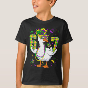 Camiseta Seis Sete 67 Meme Ganso Com Chapéu de Bobo & C