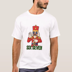 Camiseta Seis Sete Boneco de Neve Natal Quebra-Nozes 6 7 Xm