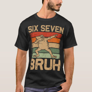 Camiseta Seis Sete Bruh 67 Meme Engraçado Gíria Geração Alp