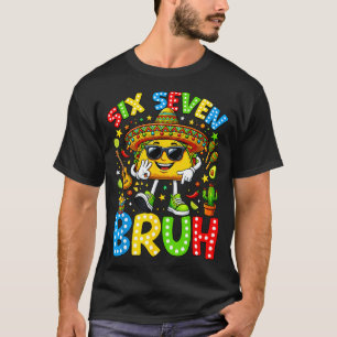 Camiseta Seis sete bruh cinco de maio 67 meme taco