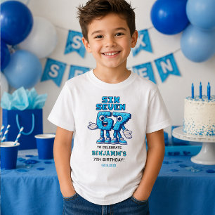 Camiseta Seis Sete Meme 7º Aniversário Divertido Moderno
