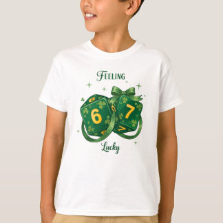 Camiseta seis sete meme dia de São Patrício 2026