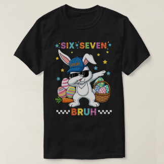 Camiseta Seis-sete meme feliz páscoa 2026