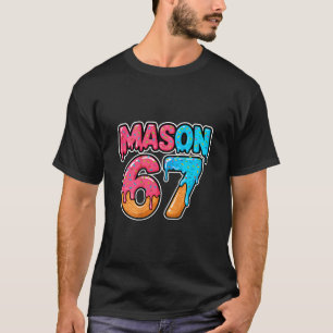 Camiseta Seis Sete Meme Mason 67 Sorvete Gotejamento Engraç