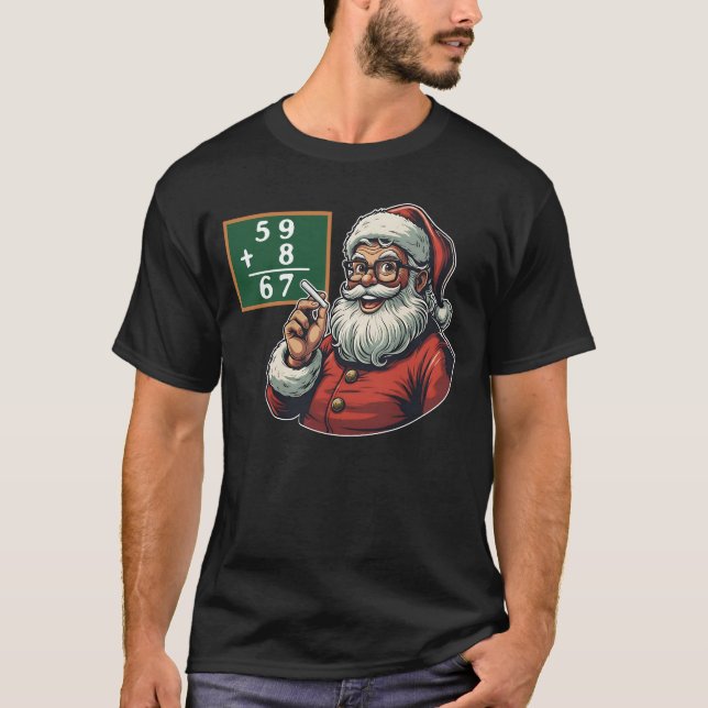 Camiseta Seis Sete Papai Noel Inteligente (Frente)