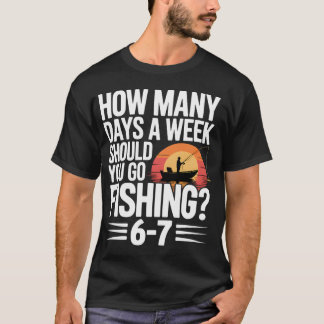 Camiseta Seis Sete Resposta de Pesca – Quantos Dias por Sem