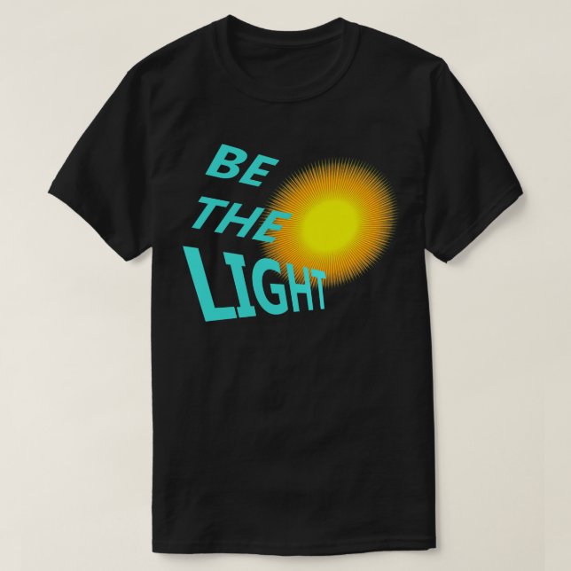 Camiseta Seja A Luz (Frente do Design)