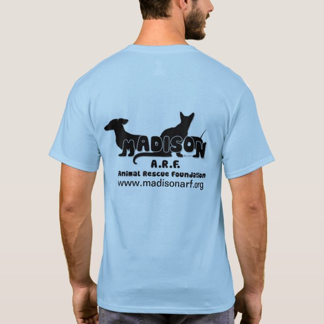 Camiseta Seja a pessoa que seu cão pensa que você está (Verso)