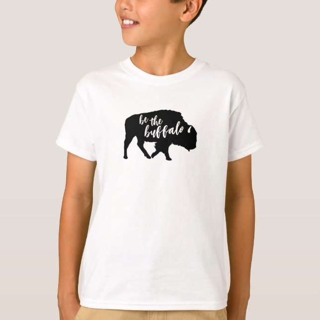 Camiseta Seja a Silhouette de Buffalo (Frente)