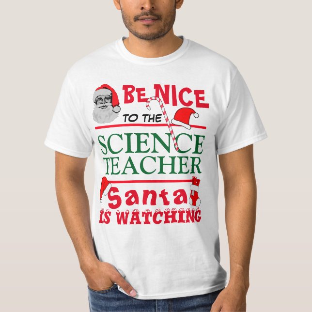 Camiseta Seja agradável ao t-shirt da ciência (Frente)