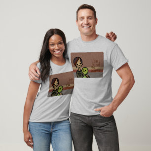 Camiseta seja amável aos estrangeiros