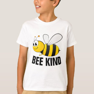 Camiseta SEJA AMÁVEL, BUMBLE t-shirt dos miúdos dos menin