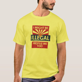Camiseta Seja arizona ilegal